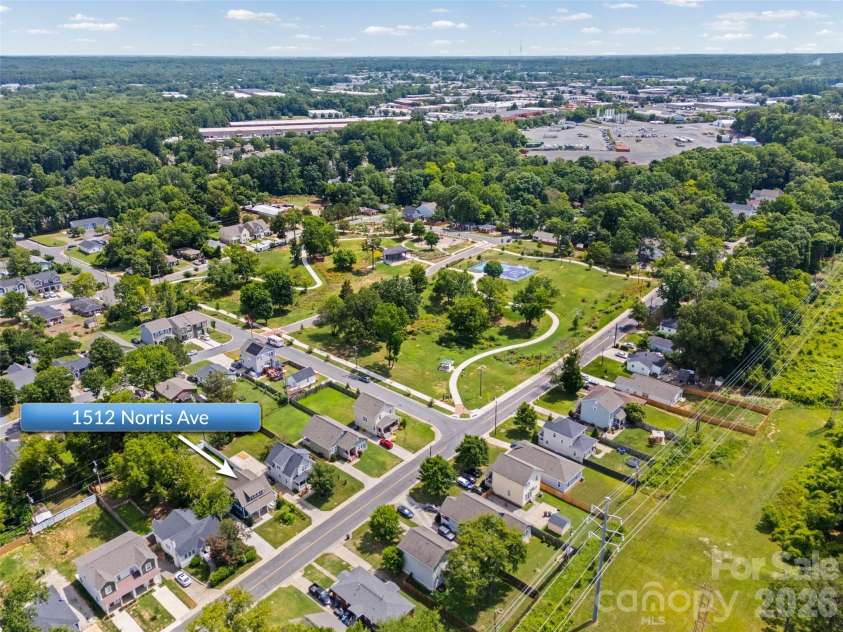 1512 Norris Avenue, Charlotte, NC 28206.  MLS# CAR4397773, YatesRealty ID 33084. 