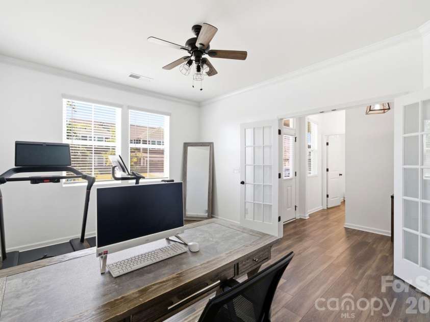1613 Calder Drive, Indian Trail, NC 28079.  MLS# CAR4397830, YatesRealty ID 33088. Dedicated private home office space