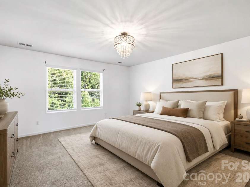 1613 Calder Drive, Indian Trail, NC 28079.  MLS# CAR4397830, YatesRealty ID 33088. Primary bedroom