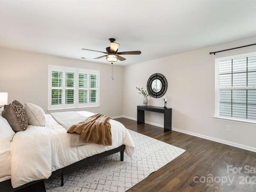 150 Haddonsfield Drive, Mooresville, NC 28115.  MLS# CAR4266211, YatesRealty ID 33097. Ceiling fan and plantation shutters! lots of natural light