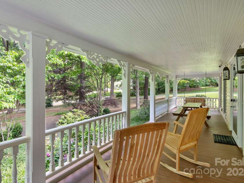 205 Vauxhall Drive, Shelby, NC 28150.  MLS# CAR4131707, YatesRealty ID 331. The massive covered porch is a dream!