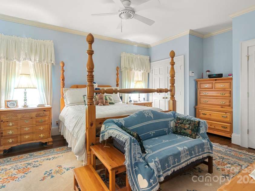 205 Vauxhall Drive, Shelby, NC 28150.  MLS# CAR4131707, YatesRealty ID 331. The primary bedroom on the main level includes hardwood floors...