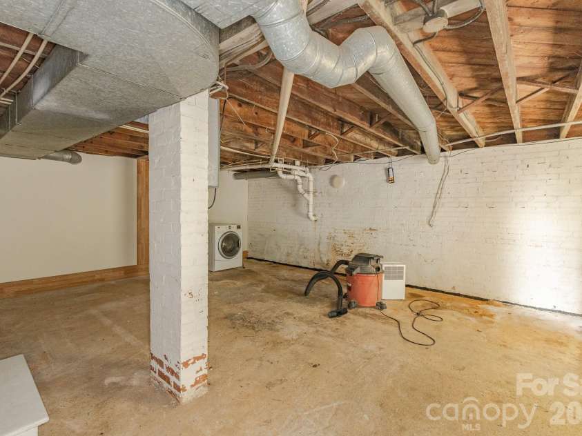 46 Gilkey Street, Marion, NC 28752.  MLS# CAR4396879, YatesRealty ID 33112. Heated basement area