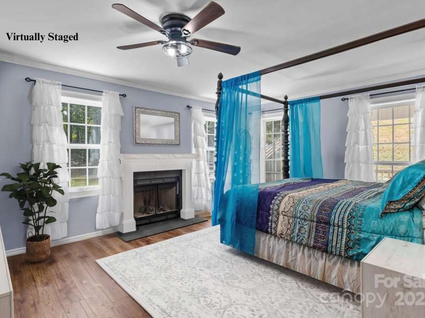 239 Old Lion Road, Statesville, NC 28625.  MLS# CAR4284609, YatesRealty ID 33114. Primary Bedroom virtually staged