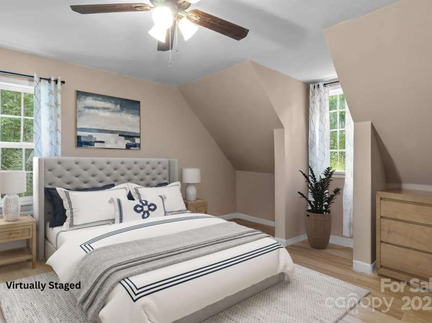 239 Old Lion Road, Statesville, NC 28625.  MLS# CAR4284609, YatesRealty ID 33114. Upper bedroom Virtually Staged