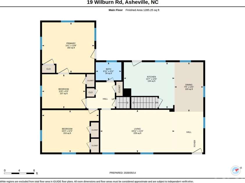19 Wilburn Road, Asheville, NC 28806.  MLS# CAR4397965, YatesRealty ID 33117. 