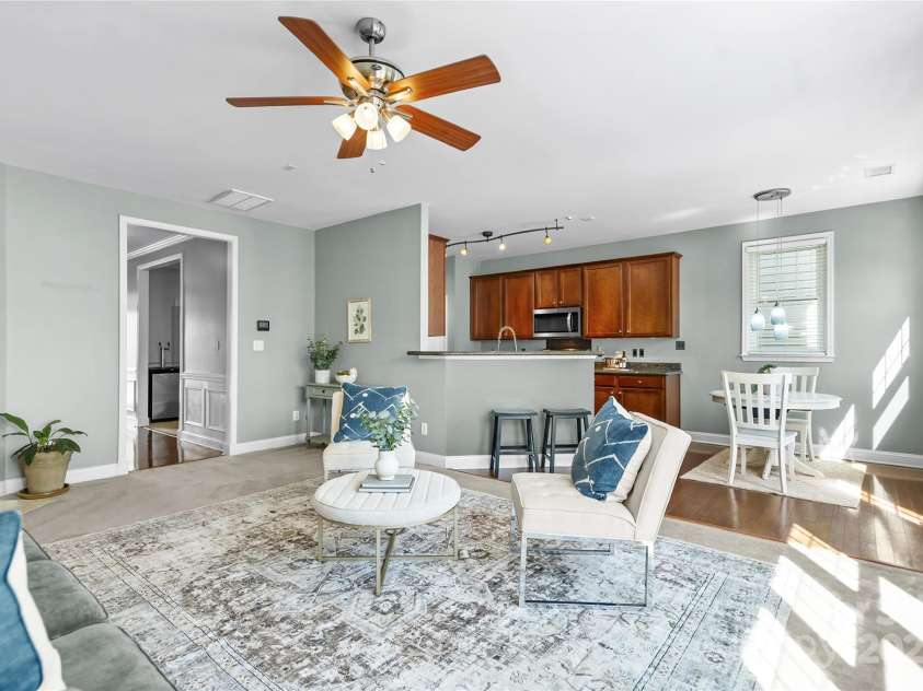 9724 Cadman Court, Cornelius, NC 28031.  MLS# CAR4233696, YatesRealty ID 3312. Open Plan!