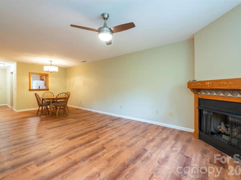 509 Carrington Place, Arden, NC 28704.  MLS# CAR4384818, YatesRealty ID 33123. Open Living and Dining Space