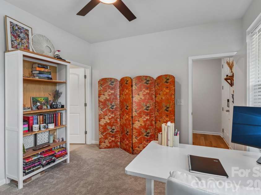 10122 Hemingway Place, Charlotte, NC 28227.  MLS# CAR4396419, YatesRealty ID 33125. Lower Level Bed / Office