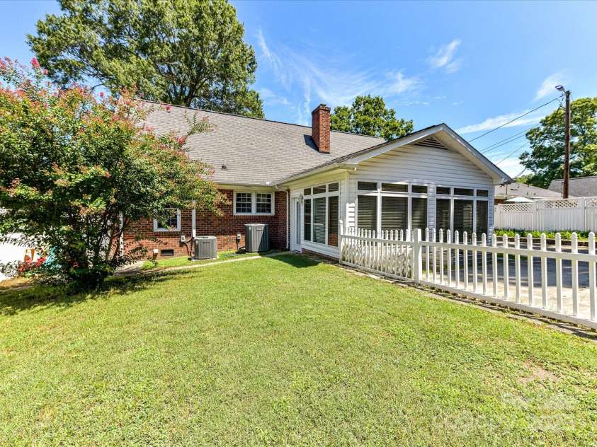 1308 Brantley Road, Kannapolis, NC 28083.  MLS# CAR4287654, YatesRealty ID 33126. Backyard