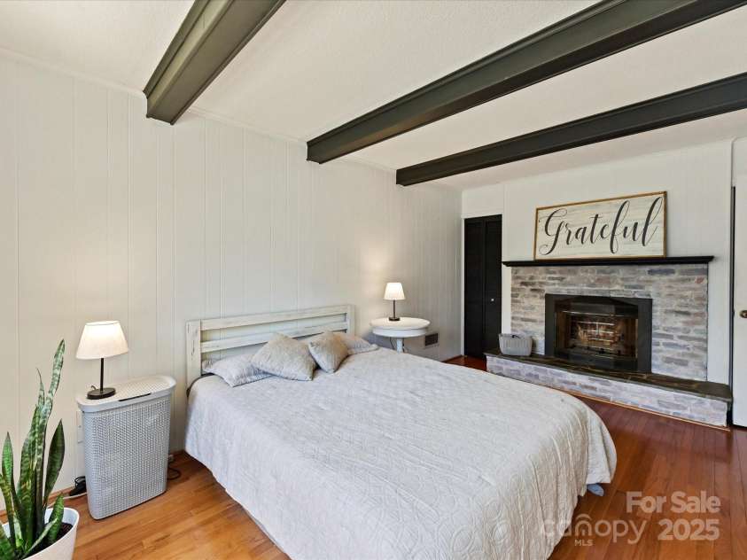1308 Brantley Road, Kannapolis, NC 28083.  MLS# CAR4287654, YatesRealty ID 33126. Primary Bedroom with Fireplace!