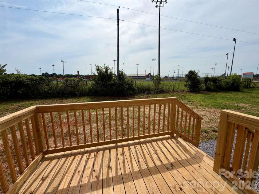 146 Con Lee Drive, Olin, NC 28660.  MLS# CAR4397827, YatesRealty ID 33129. REAR DECK