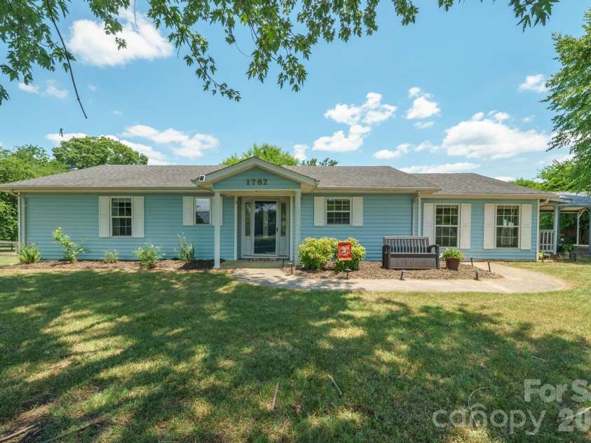 1782 Cat Square Road, Vale, NC 28168.  MLS# CAR4396046, YatesRealty ID 33131. 