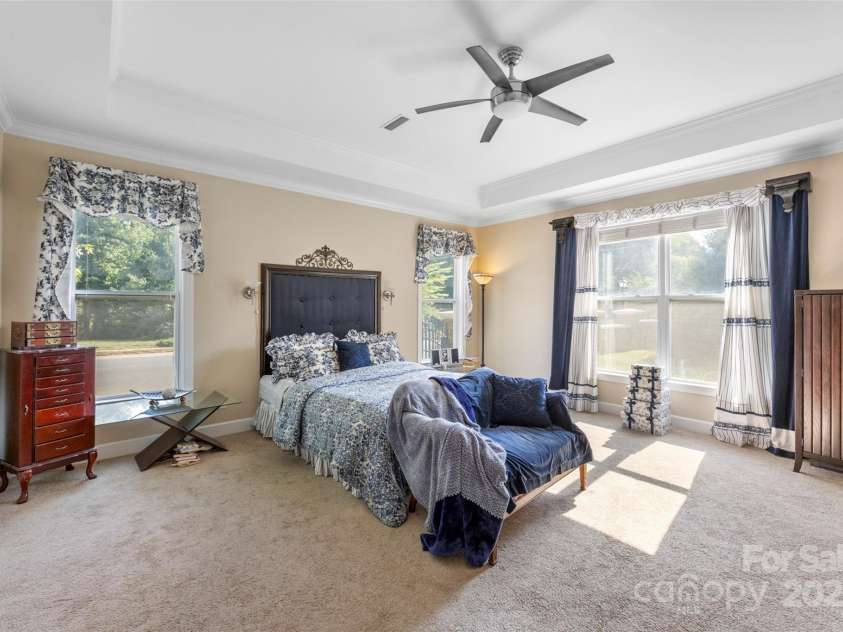 1204 Vaugelas Court, Monroe, NC 28110.  MLS# CAR4280337, YatesRealty ID 33134. A private retreat on the main level—convenient and serene.