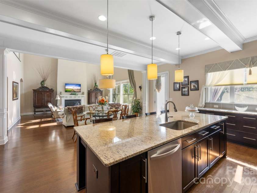 1204 Vaugelas Court, Monroe, NC 28110.  MLS# CAR4280337, YatesRealty ID 33134. A true gathering hub—this spacious kitchen offers plenty of room for meal prep, entertaining, and everyday life.