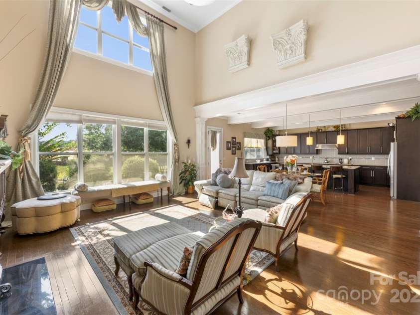 1204 Vaugelas Court, Monroe, NC 28110.  MLS# CAR4280337, YatesRealty ID 33134. Bright, sun-filled living spaces with an open flow that makes everyday life and entertaining effortless.