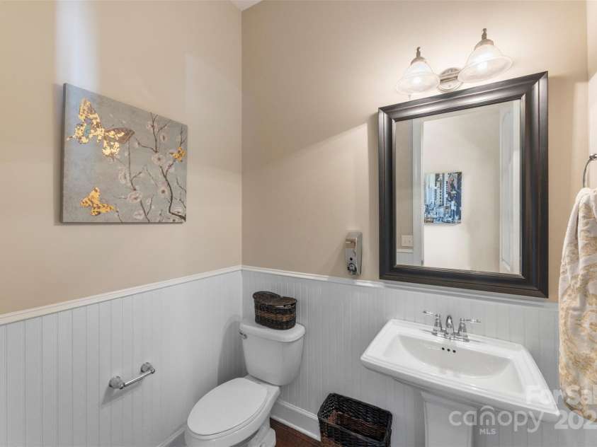 1204 Vaugelas Court, Monroe, NC 28110.  MLS# CAR4280337, YatesRealty ID 33134. Conveniently located guest bath offers comfort and style for visitors.