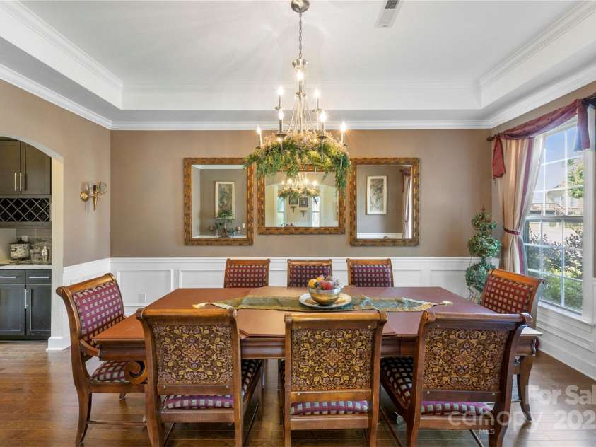 1204 Vaugelas Court, Monroe, NC 28110.  MLS# CAR4280337, YatesRealty ID 33134. Dinner parties, holiday gatherings, or casual Sunday brunch—this room adapts to your lifestyle.