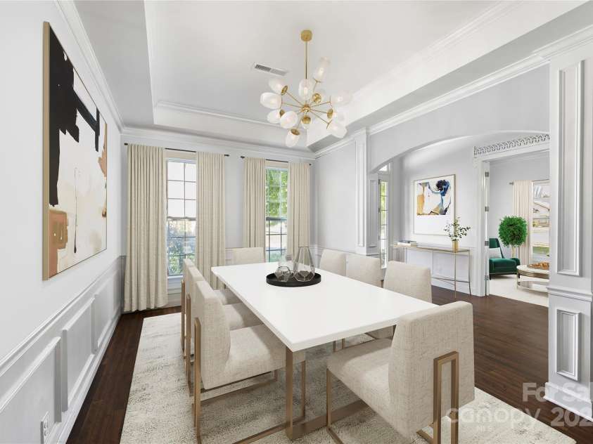 1204 Vaugelas Court, Monroe, NC 28110.  MLS# CAR4280337, YatesRealty ID 33134. Select images have been virtually rendered to showcase the possibilities with fresh paint and furniture. These enhancements are for visualization purposes only.