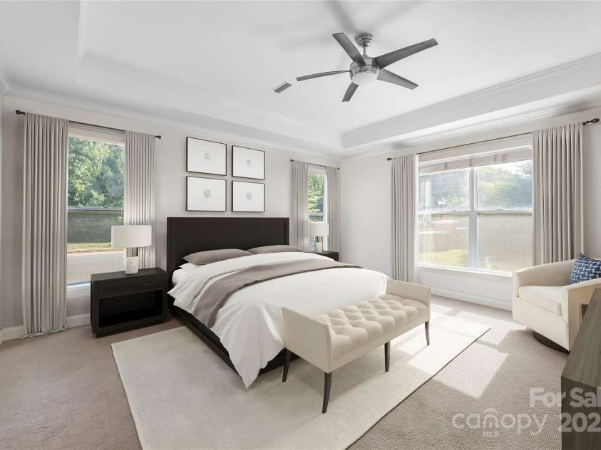 1204 Vaugelas Court, Monroe, NC 28110.  MLS# CAR4280337, YatesRealty ID 33134. Select images have been virtually rendered to showcase the possibilities with fresh paint and furniture. These enhancements are for visualization purposes only.