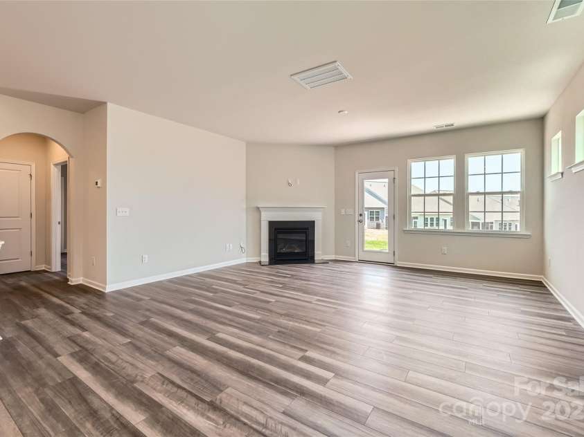 1406 Caracara Court, Cramerton, NC 28012.  MLS# CAR4293728, YatesRealty ID 33135. Living Room (example)