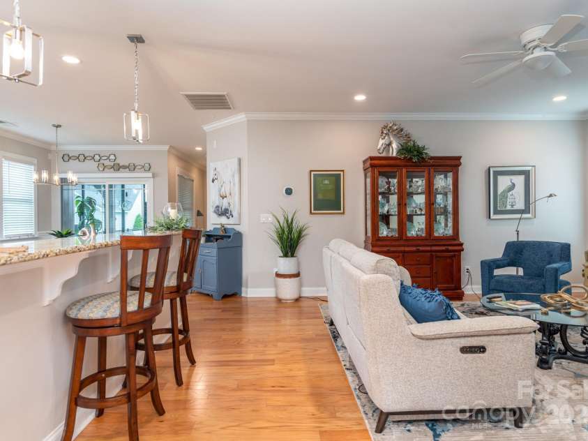 11728 Mount Argus Drive, Cornelius, NC 28031.  MLS# CAR4291411, YatesRealty ID 33139. Everyone love a breakfast bar- easily can accommodate 4 stools!