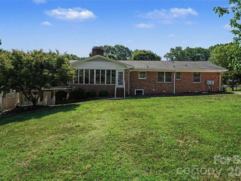110 Myrtle Avenue, China Grove, NC 28023.  MLS# CAR4397877, YatesRealty ID 33140. Rearview1