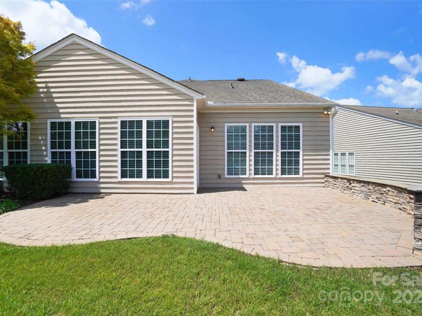 2086 Yellowstone Drive, Indian Land, SC 29707.  MLS# CAR4293690, YatesRealty ID 33141. Rear Patio