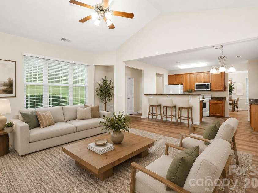 1669 Onyx Ridge, Fort Mill, SC 29708.  MLS# CAR4398188, YatesRealty ID 33155. Virtually staged great room