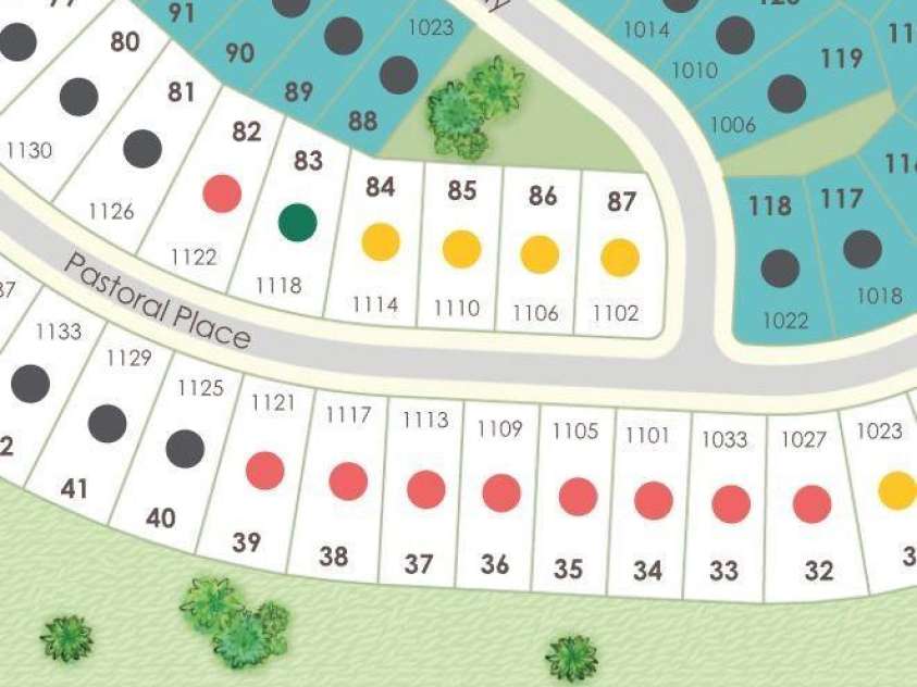 1110 Pastoral Place, Waxhaw, NC 28173.  MLS# CAR4293717, YatesRealty ID 33160. Homesite 85