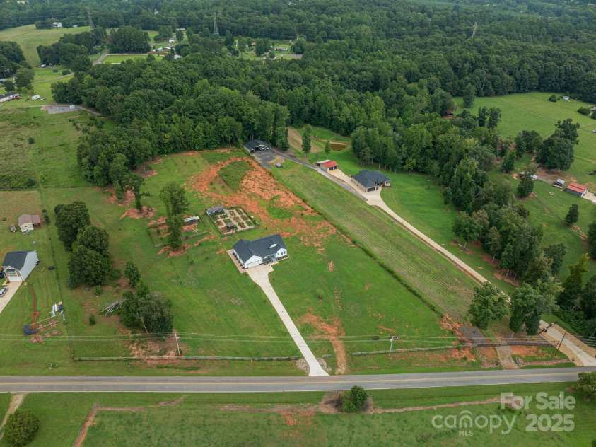 1484 Null Road, Lincolnton, NC 28092.  MLS# CAR4293339, YatesRealty ID 33161. Aerial View Front