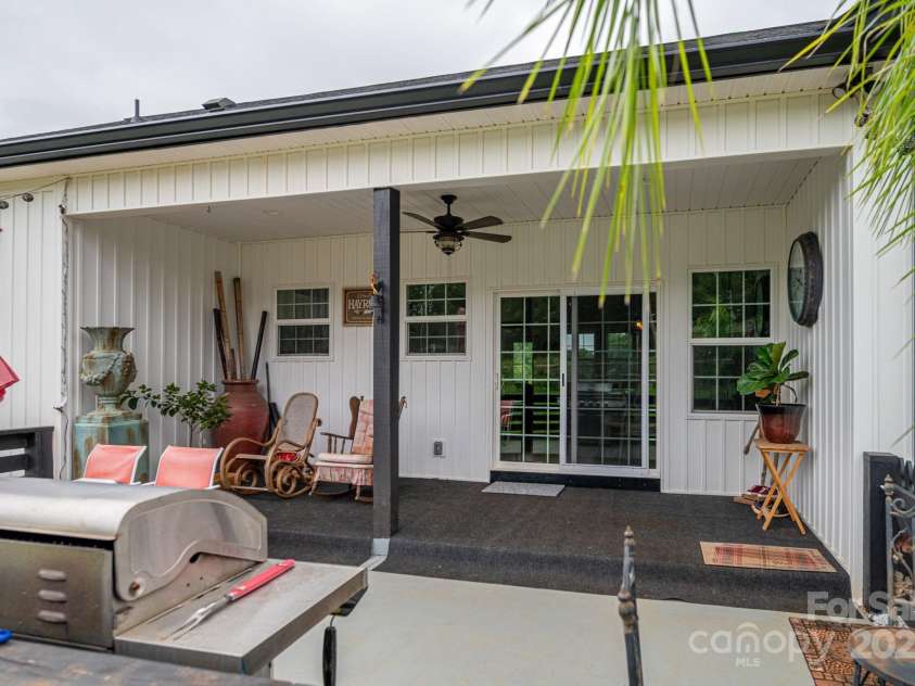 1484 Null Road, Lincolnton, NC 28092.  MLS# CAR4293339, YatesRealty ID 33161. Rear Deck & Patio
