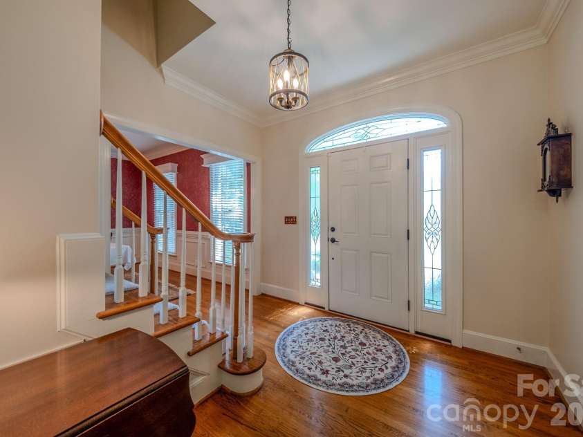5910 Summerston Place, Charlotte, NC 28277.  MLS# CAR4396014, YatesRealty ID 33161. Front door