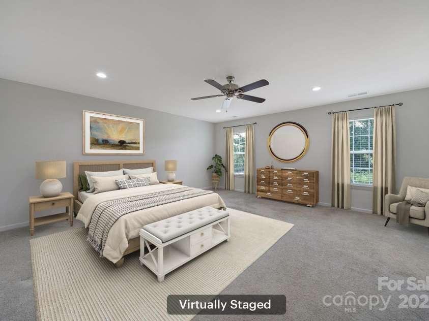 10328 Ebbets Road, Charlotte, NC 28273.  MLS# CAR4278139, YatesRealty ID 33163. Primary Bedroom