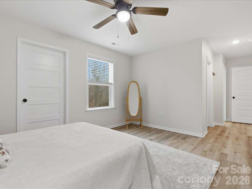 6109 Bunn Simpson Road, Marshville, NC 28103.  MLS# CAR4333051, YatesRealty ID 33164. Primary suite with 2 closets and a storage room