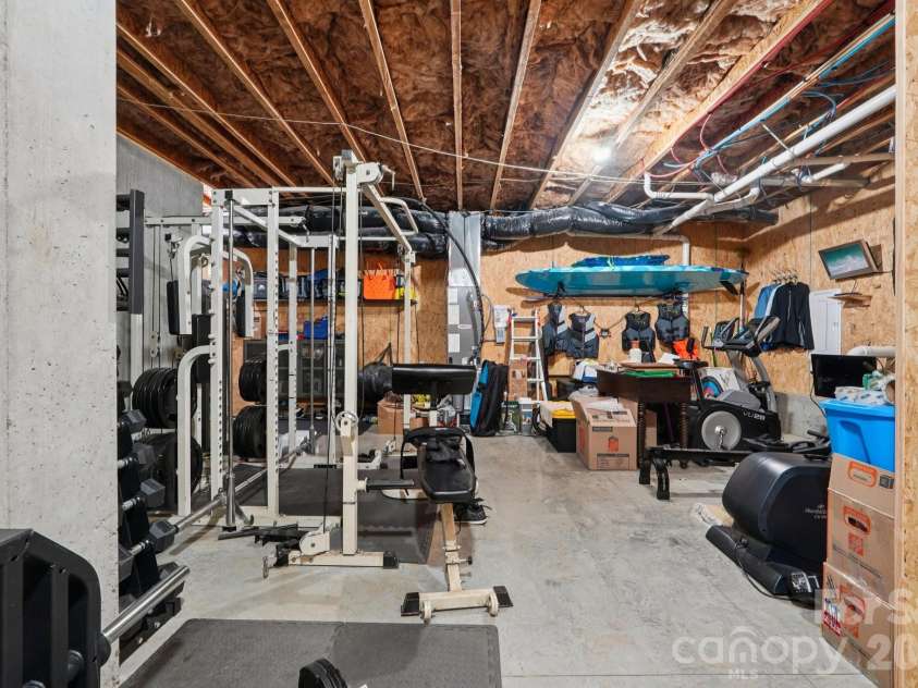 17914 Culross Lane, Charlotte, NC 28278.  MLS# CAR4366954, YatesRealty ID 33166. Extra storage space in basement