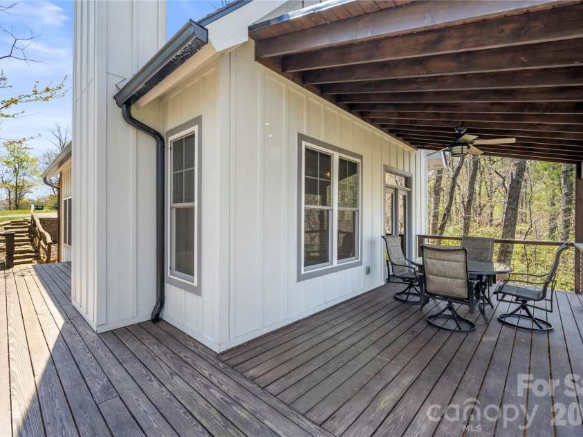 156 Ellerslie Acre None, Hendersonville, NC 28739.  MLS# CAR4366914, YatesRealty ID 33169. Spacious back deck
