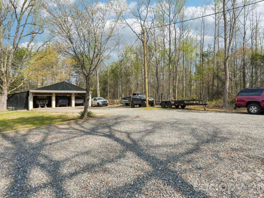 4531 Springs Road, Conover, NC 28613.  MLS# CAR4397937, YatesRealty ID 33173. Driveway and workshop