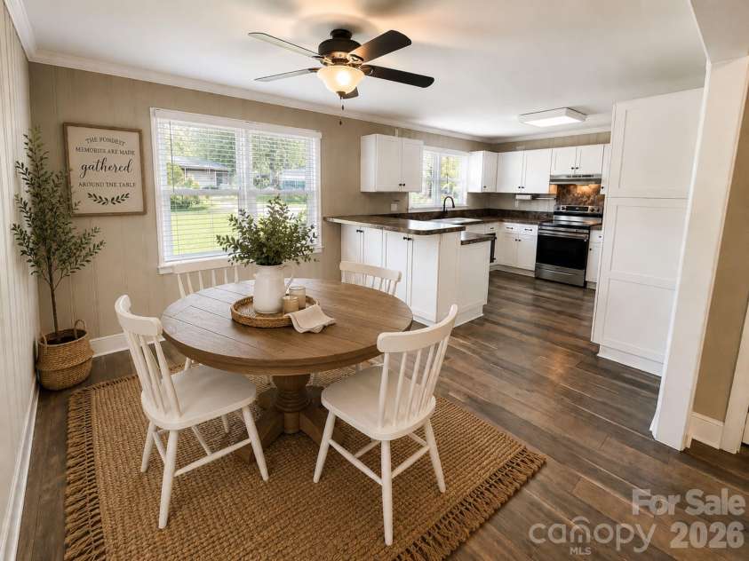 203 Danita Drive, Locust, NC 28097.  MLS# CAR4393303, YatesRealty ID 33174. Virtually staged.