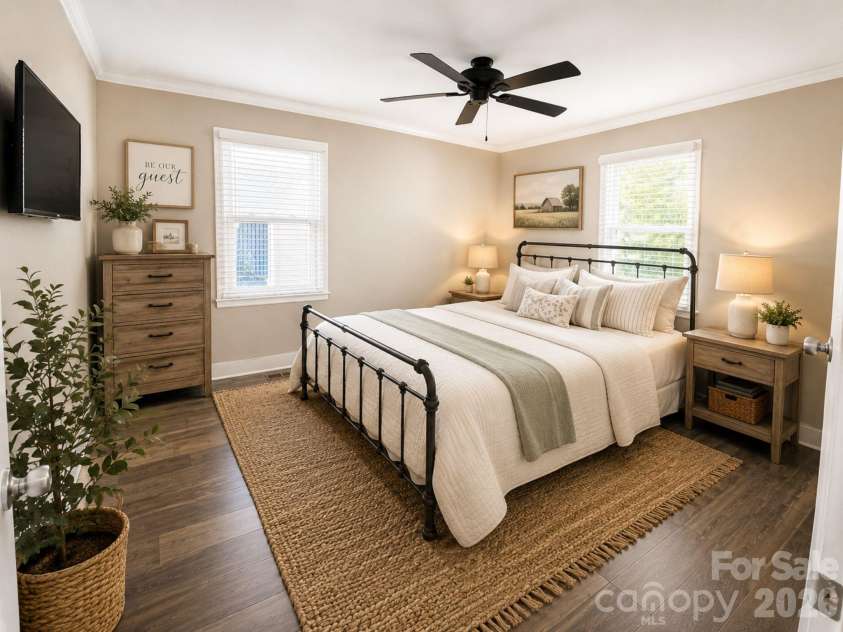 203 Danita Drive, Locust, NC 28097.  MLS# CAR4393303, YatesRealty ID 33174. Virtually staged.