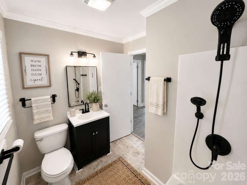 203 Danita Drive, Locust, NC 28097.  MLS# CAR4393303, YatesRealty ID 33174. Virtually staged.