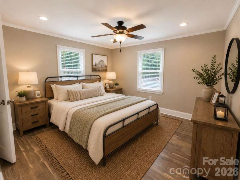 203 Danita Drive, Locust, NC 28097.  MLS# CAR4393303, YatesRealty ID 33174. Virtually staged.