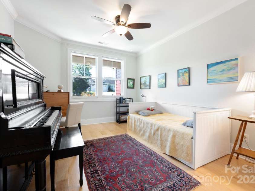 33 Penley Park Drive, Weaverville, NC 28787.  MLS# CAR4286490, YatesRealty ID 33176. Bedroom to the left of the foyer when entering the home.
