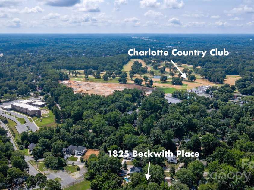 1825 Beckwith Place, Charlotte, NC 28205.  MLS# CAR4282243, YatesRealty ID 33180. 
