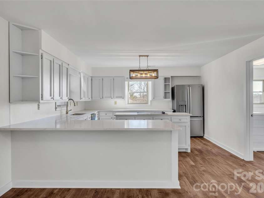 8201 NC 200 Highway, Stanfield, NC 28163.  MLS# CAR4388291, YatesRealty ID 33185. Kitchen on main