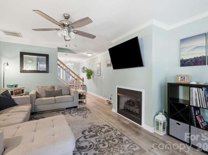 83 Sunny Meadows Boulevard, Arden, NC 28704.  MLS# CAR4396781, YatesRealty ID 33187. Gas log fireplace
