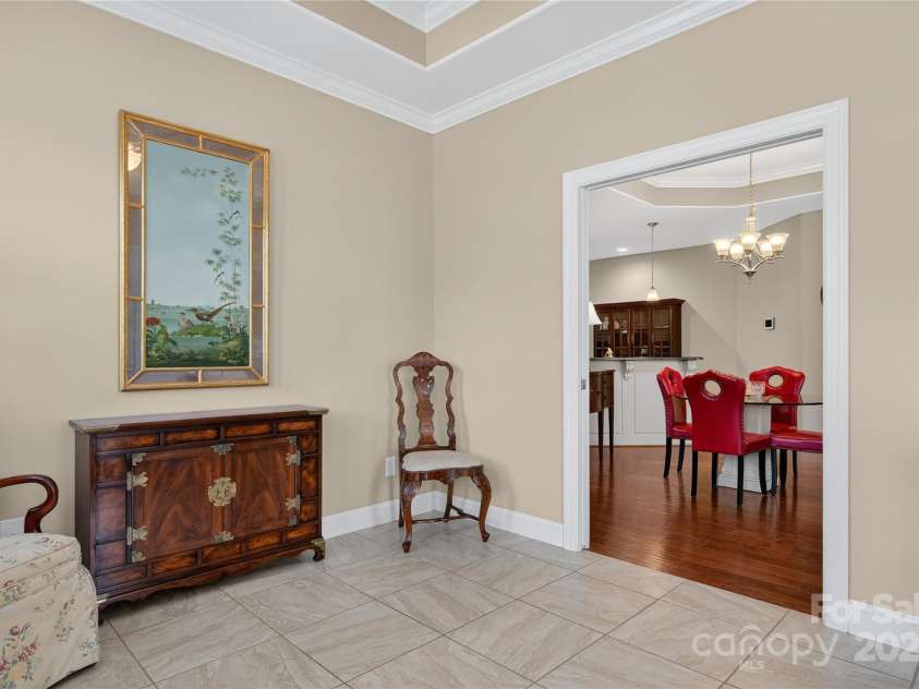 8505 Van Court, Denver, NC 28037.  MLS# CAR4289958, YatesRealty ID 33188. Sunroom/Office