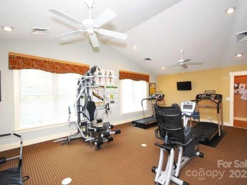 28-S-2 Brookstone Place, Candler, NC 28715.  MLS# CAR4289993, YatesRealty ID 33189. Clubhouse Fitness Center