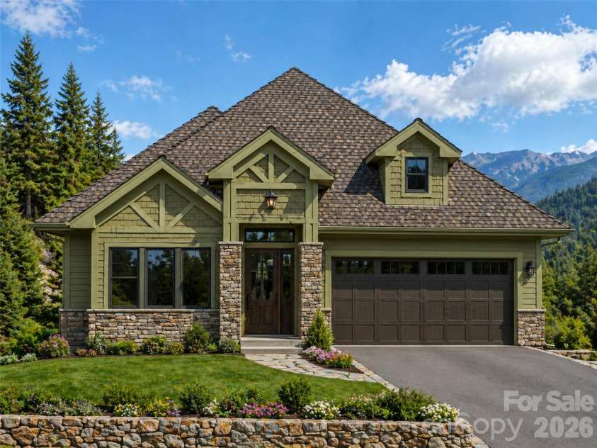 167 Southpoint Ridge, Maggie Valley, NC 28751.  MLS# CAR4398077, YatesRealty ID 33192. Virtual rendering