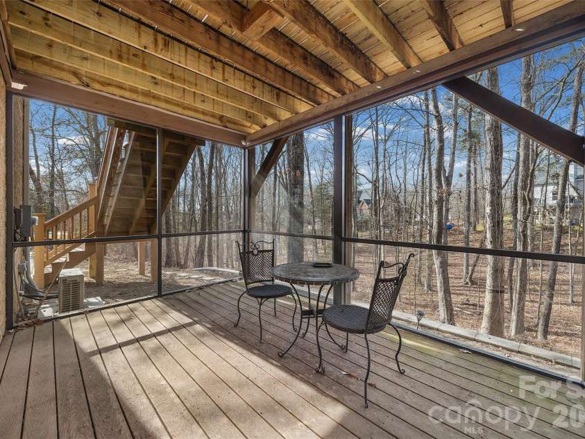 2409 Valelake Road, York, SC 29745.  MLS# CAR4345381, YatesRealty ID 3320. Lower level screen porch
